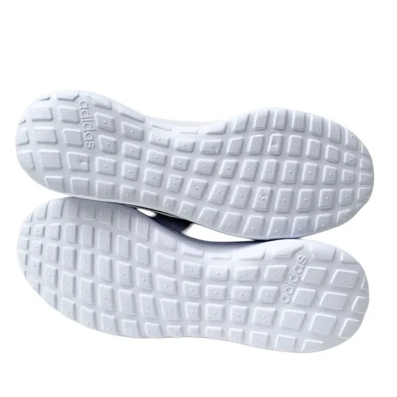 adidas Lite Racer CLN EG3049 Gray Pink Lace Up Running Shoes Size US 7.5 - Picture 4 of 12